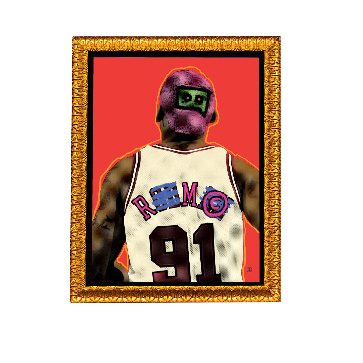 #91 Giclee Print on Canvas