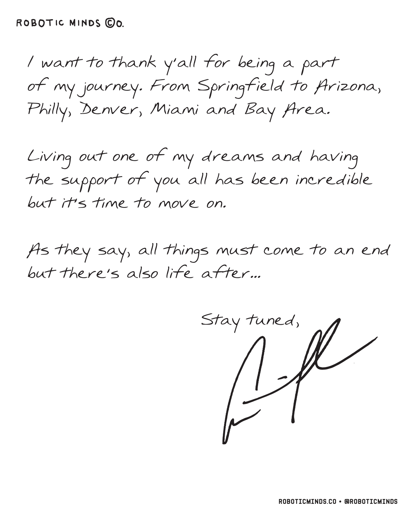 Farewell to a Warrior Tee (Limited Edition)