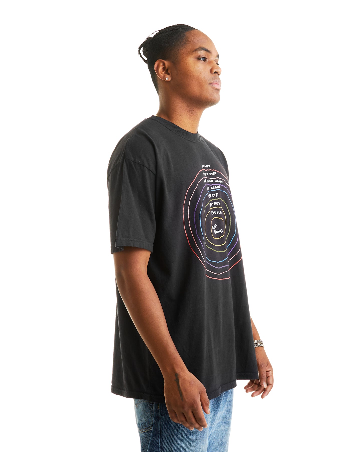 Keep Going Tee (Black)