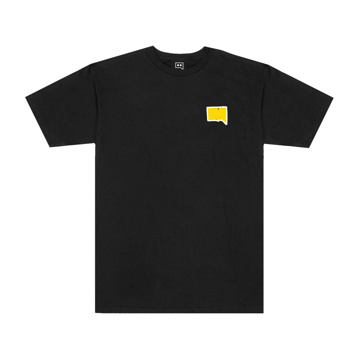 Mindset Logo Tee (Embroidered) - Red, Blue & Yellow