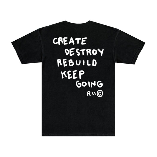 Keep Going Tee (Black)