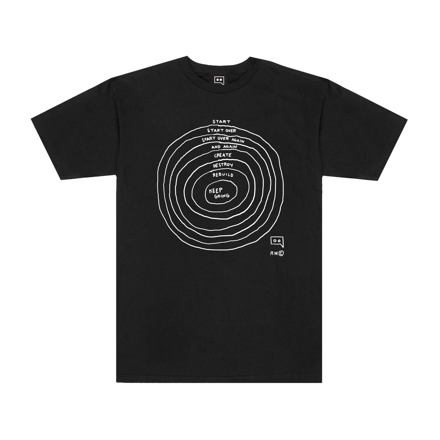 Keep Going Tee (Black)