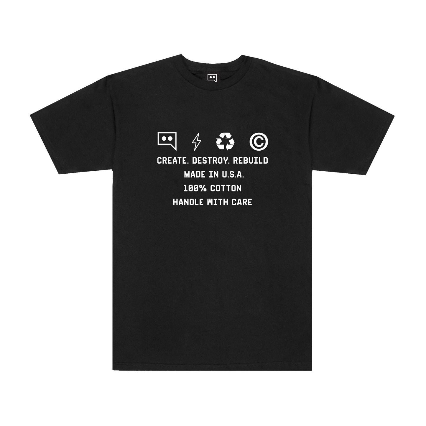 Handle With Care Tee (Black)