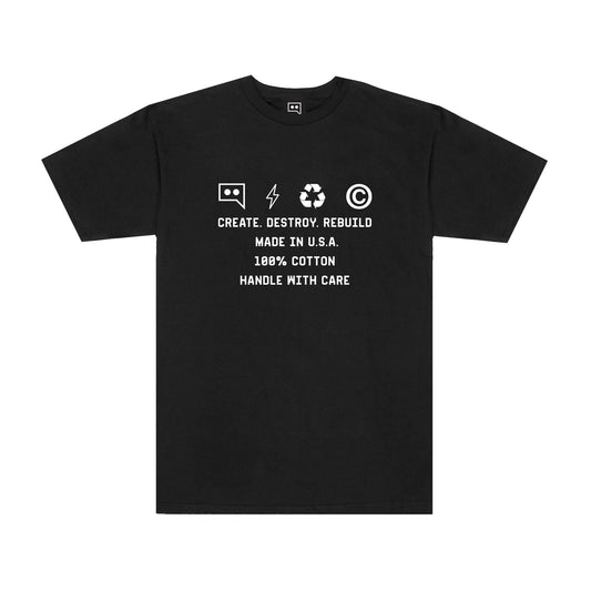 Handle With Care Tee (Black)